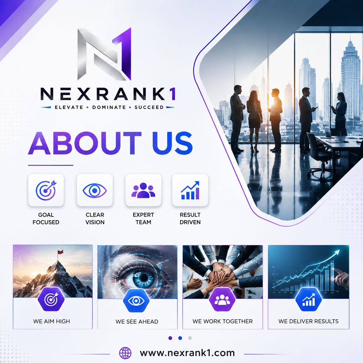 about us - nextrank 1 - it services company
